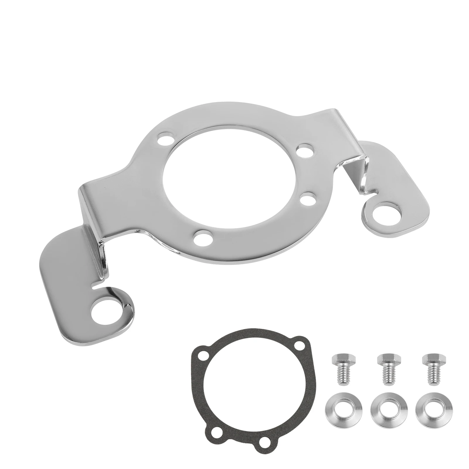 

Совместим с Harley Sportster XL883 XL1200C 48 72 XL1200 Low EFI кронштейн для очистки воздушного фильтра, комплект системы впускного фильтра