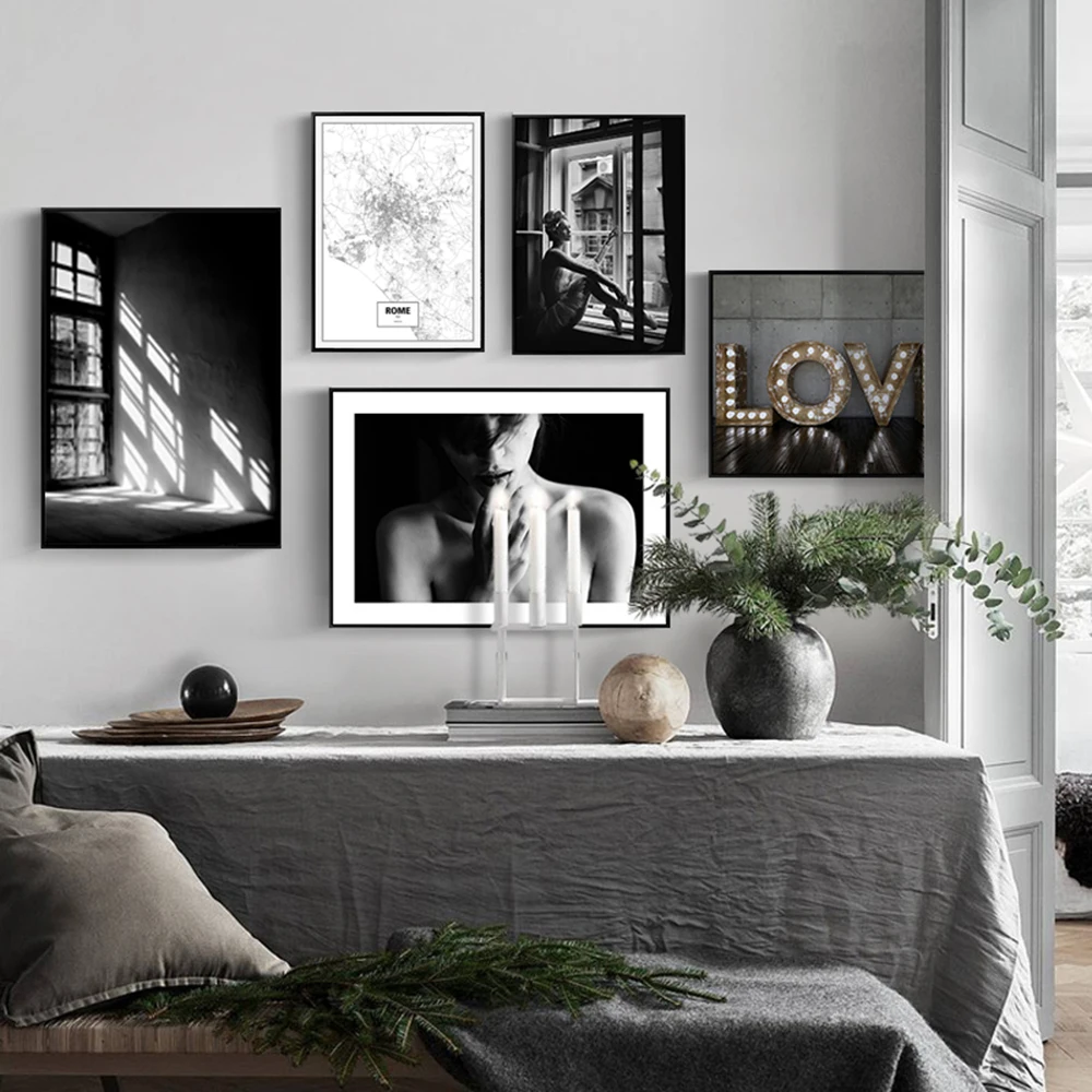 

Nordic Style HD Pictures Watercolor Canvas Ballet Painting Print Poster Wall Artwork Living Room Bedroom Bedside Home Decoration