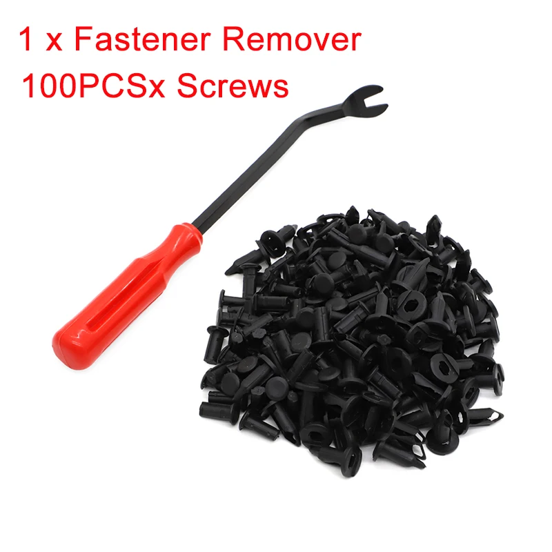 

Зажимы для крыльев 8 мм, заклепки для корпуса для HONDA TRX 400 EX 400EX 300EX TRX450R для Polaris Sportsman RZR Ranger с инструментом для снятия крепления