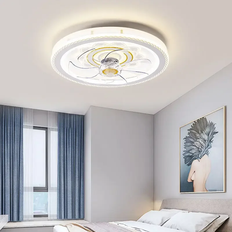 Новинка 2024 ультратонкий потолочный вентилятор светильник домашний