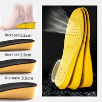 height increase insoles breathable heel lifting inserts shoe lifts pads unisex men sports in sole mesh insole foot care cushion