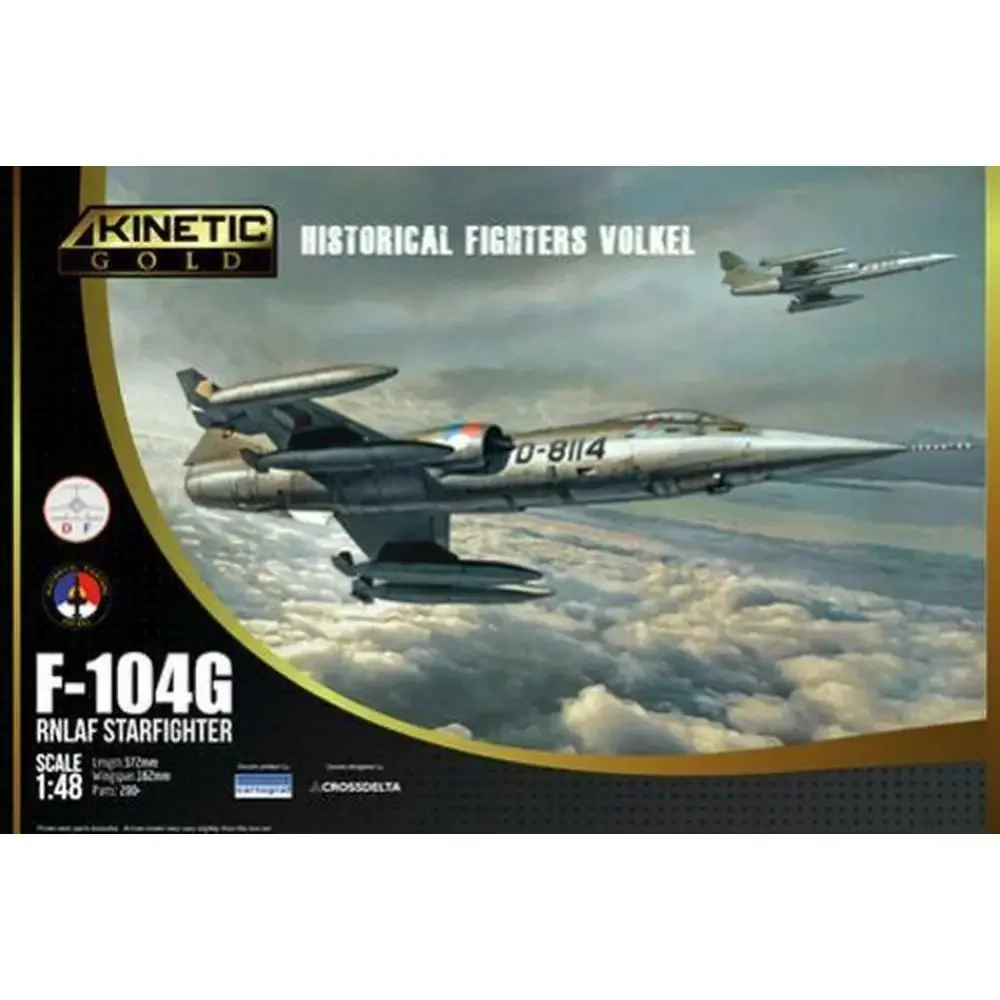 KINETIC K48090 1/48 F-104G RNLAF Starfighter — комплект масштабной модели