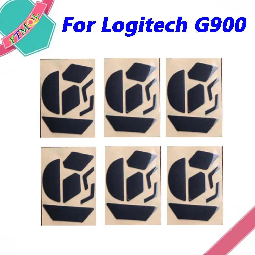 

Hot sale 5set Mouse Feet Skates Pads For Logitech G900 wireless Mouse White Black Anti skid sticker replacement Connector