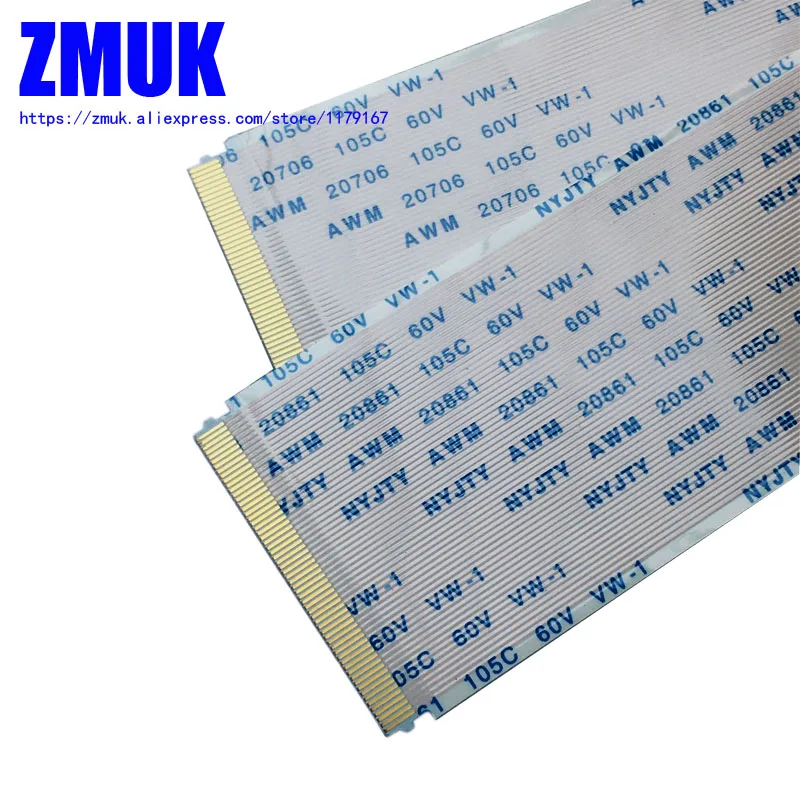 60Pin w/ Hook AWM 20706 / 20861 105C 60V VW-1 FFC ленточный кабель