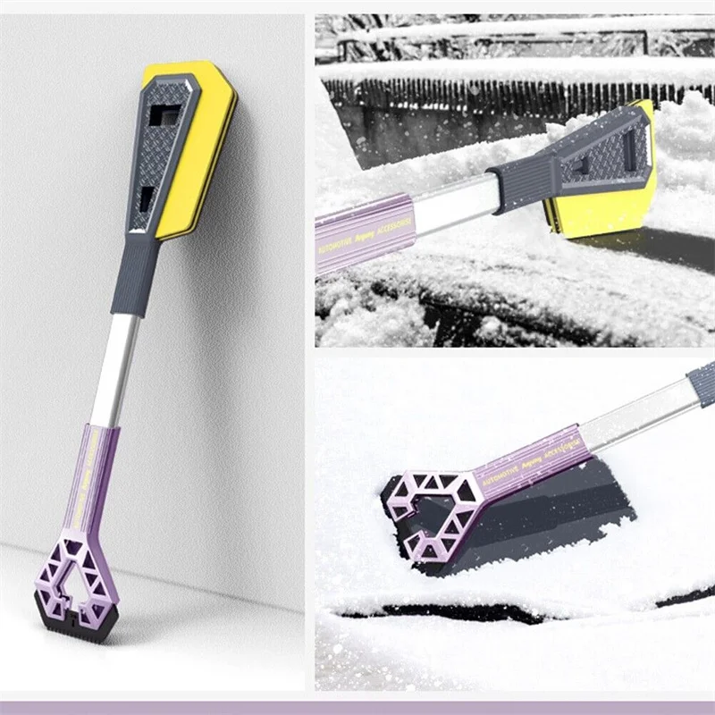 

Автомобильная лопата для снега из ЭВА, многофункциональная лопата для снега с длинным стержнем, инструмент для удаления льда, щетка для уда...