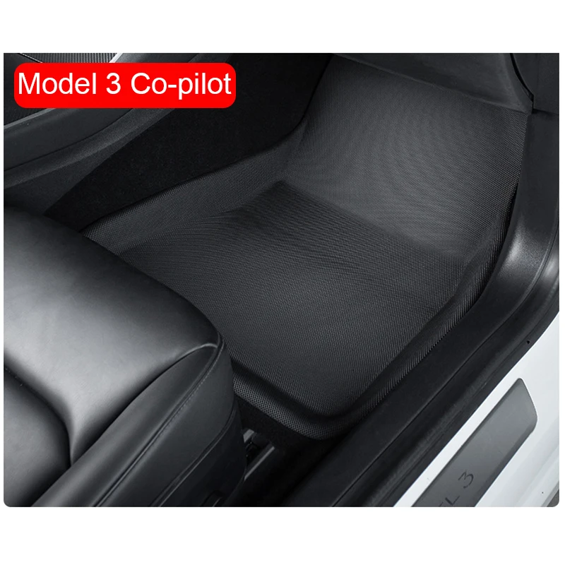 Полное окружение специальный коврик для ног 2020-2022 Tesla Model 3/Y водонепроницаемый