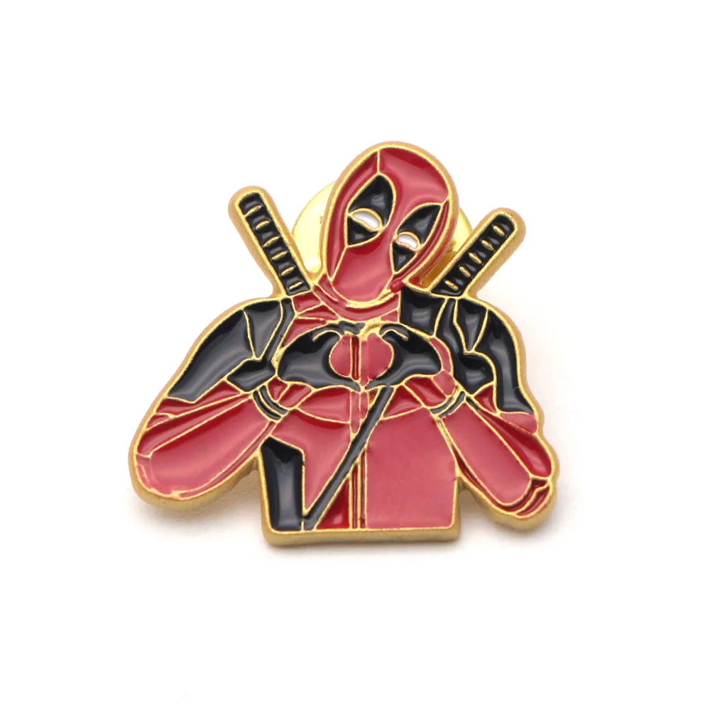 

XM-funny Creative film and television surrounding cartoon brooches Fashion personality bags, clothing accessories, special gifts