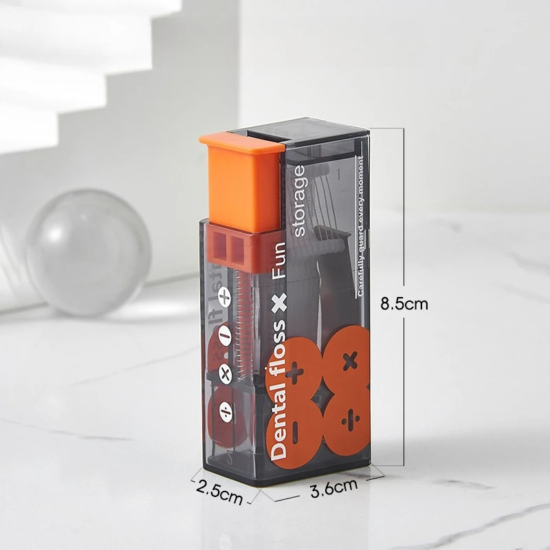 

Портативный дозатор нити включает в себя 10 шт., автоматический выдвижной органайзер для зубной нити, уход за полостью рта, одноразовые палочки для нити