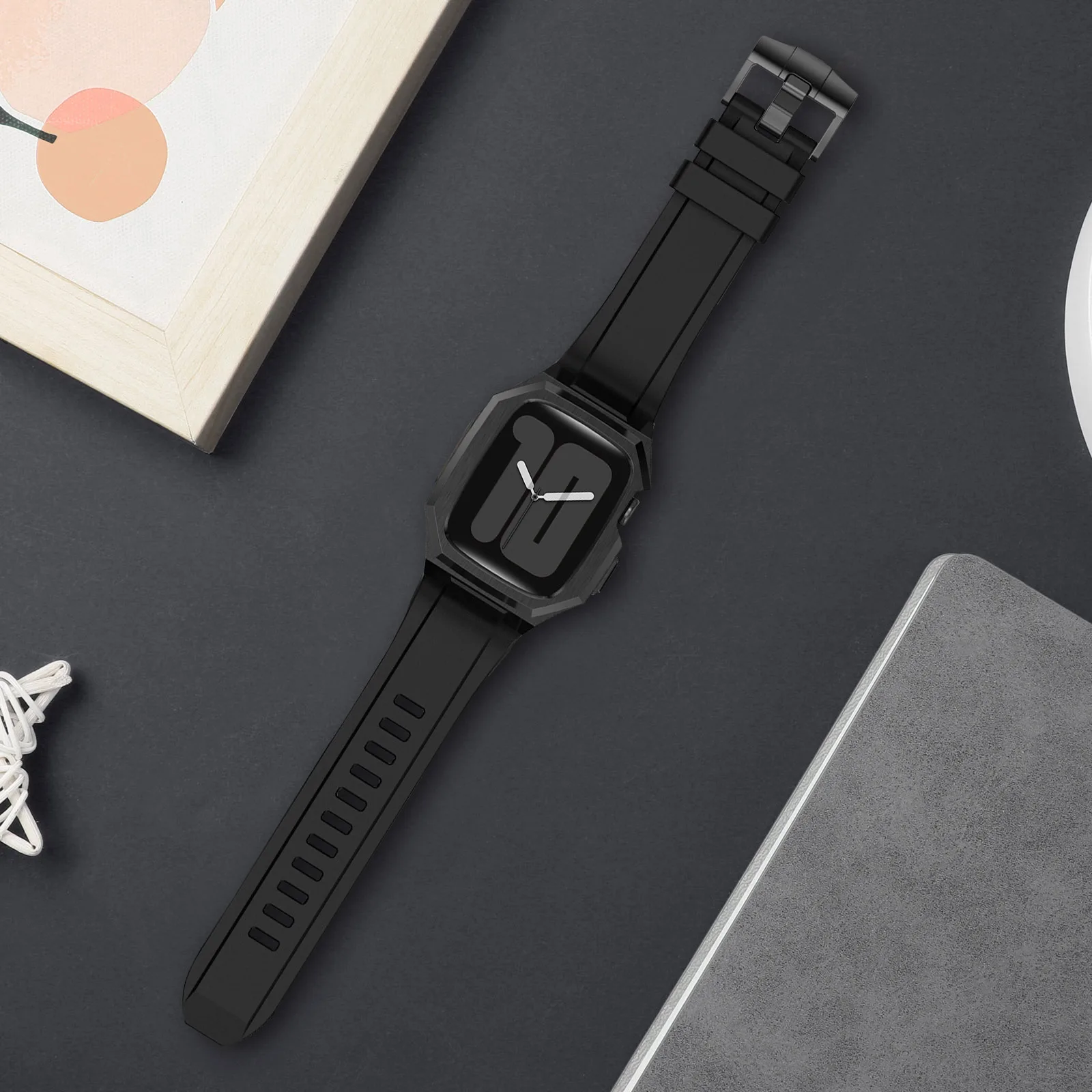 Фото Ремешок из металлического сплава для Apple Watch Ultra Band Series 8 7 6 SE 5 4, аксессуары для часов iWatch 49 мм 44 мм 45 мм №4