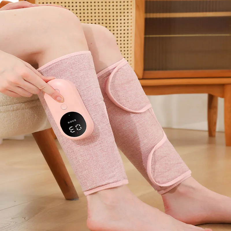 Массажер для ног Электрический с воздушным давлением и подогревом подушка