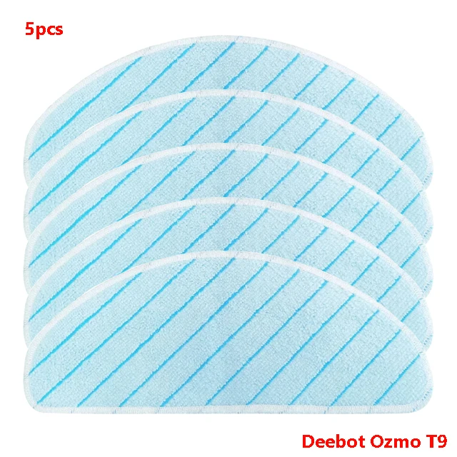 

Моющаяся тряпка для швабры Ecovacs Deebot Ozmo T9 AIVI T9 PRO T9 MAX T9, мощная Швабра для робота-пылесоса, тряпка, запасные части, Накладка для швабры