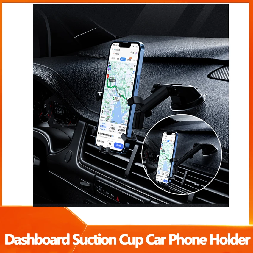 

Car mobile phone bracket Navigation bracket Air outlet Dashboard suction cup Car gravity bracket Car accessories X2608C