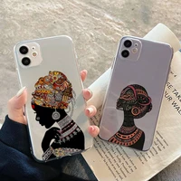 yndfcnb cartoon south africa woman phone case for iphone 11 12 13 mini pro xs max 8 7 6 6s plus x 5s se 2020 xr cover