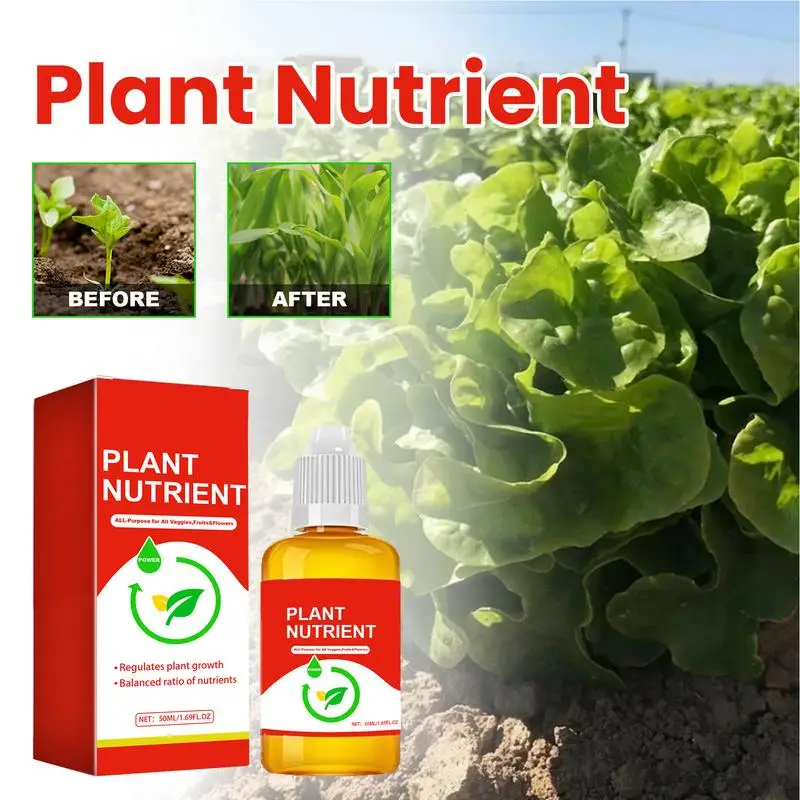 Комнатные питательные вещества для растений эффективное средство 50 мл