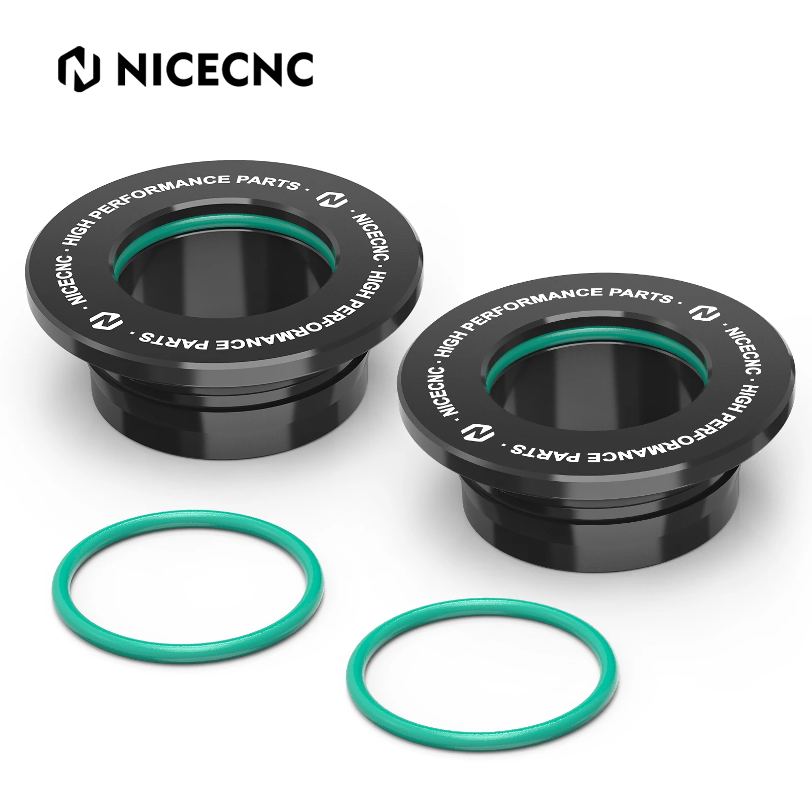 

NICECNC 25MM Rear Wheel Spacers Hub Collars With O-ring For Husqvarna TC125 TC250 TX300 FC350 FC250 FC450 FX350 FX450 2017-2022