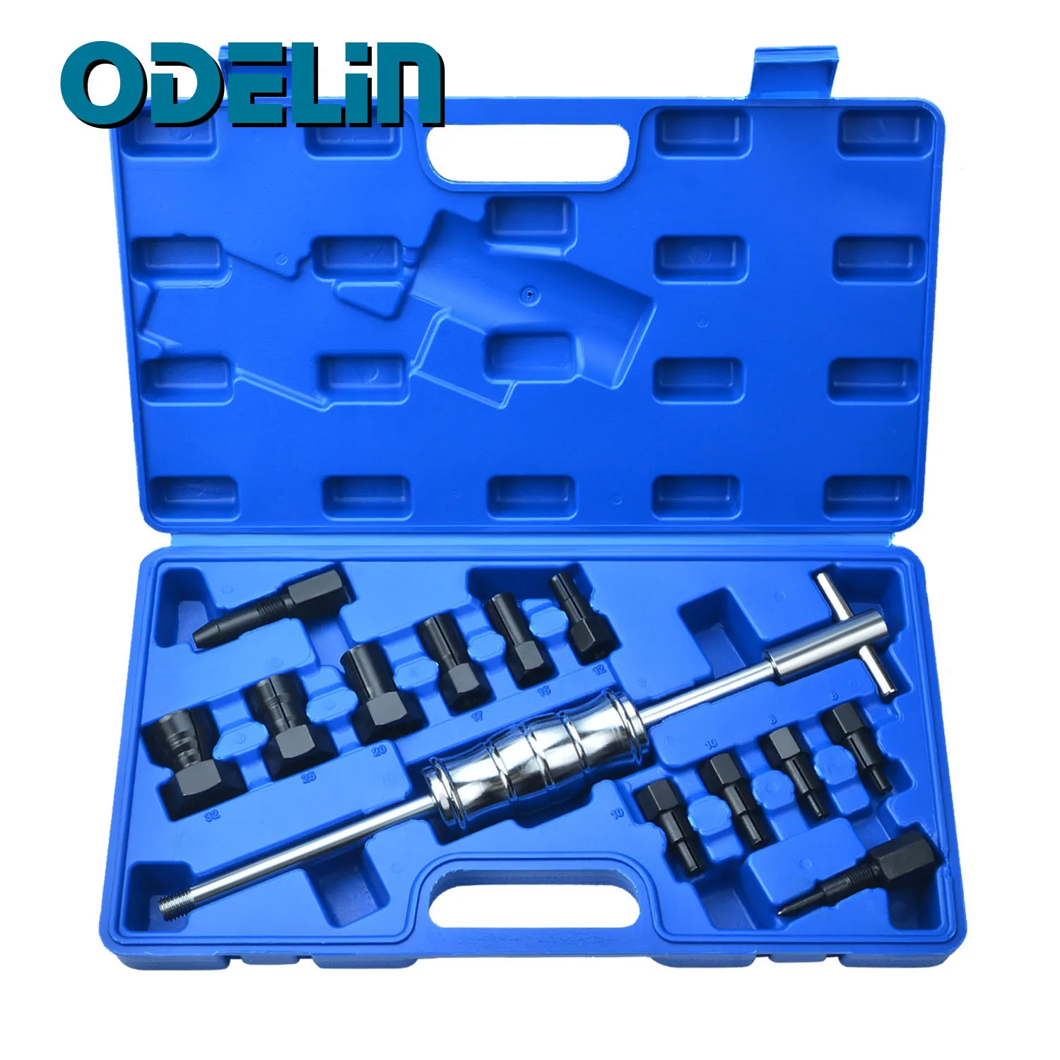 

12 шт./14 шт. съемник внутреннего подшипника, набор скользящих молотков, глухое отверстие, съемник внутреннего подшипника, съемник подшипников