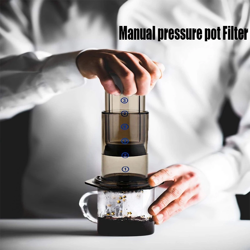 

Coffee And Espresso Maker Portable Espresso Maker Manual Pressure Pot Quickly Makes Delicious Coffee