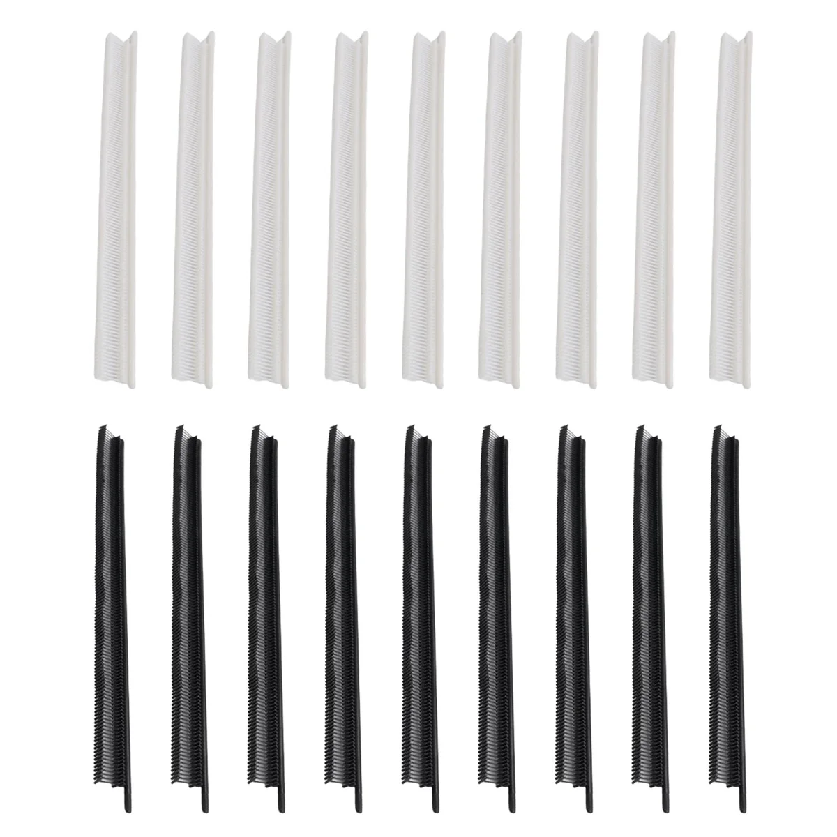 2000 шт. мини-набор бирки бирка для одежды 0 5 см ценники с зазубринами 1000 черные