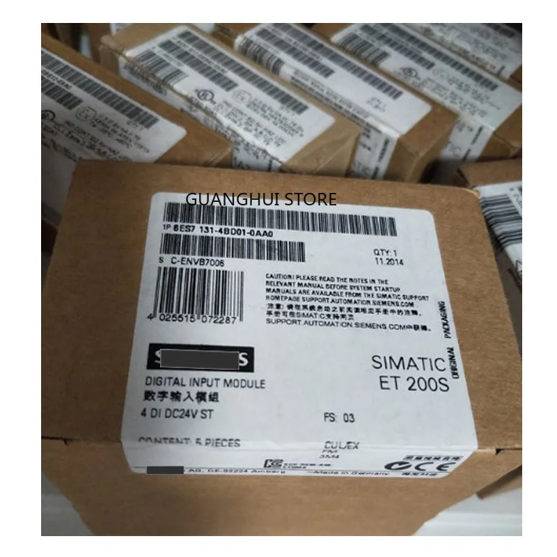 

Brand new original 6ES7131-4BD01-0AA0 ET200S digital input module 6ES7 131-4BDO1-OAAO spot 24 hours delivery