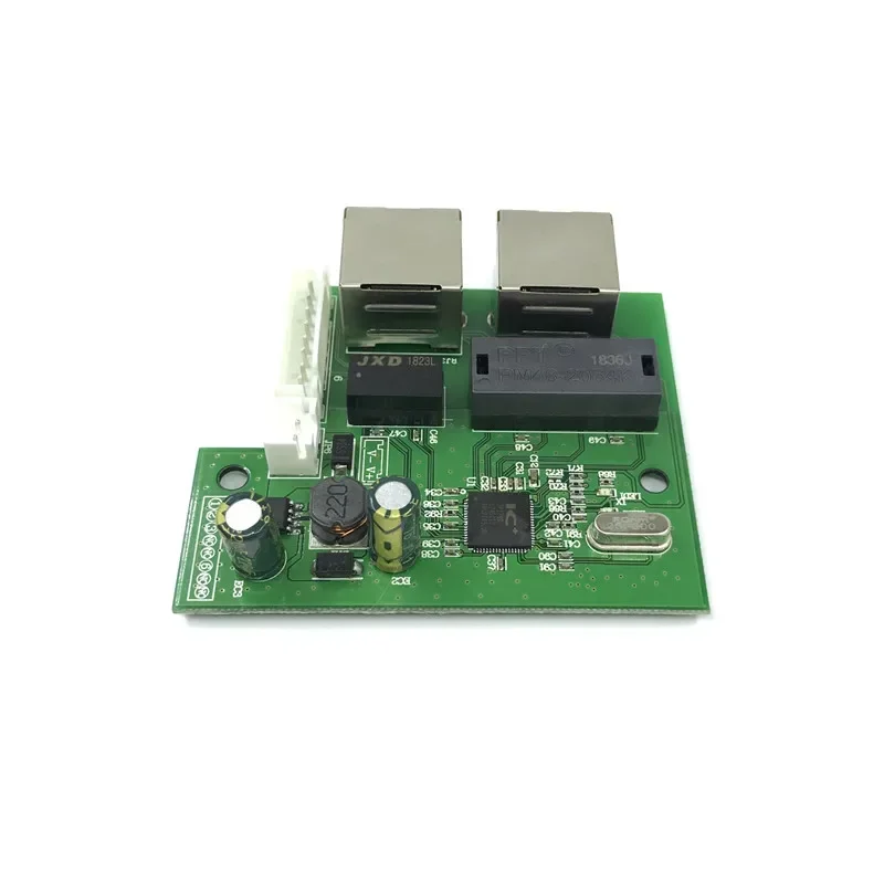 OEM заводская прямая мини-быстрая 10/100 Мбит/с 2-портовая Ethernet сетевая плата