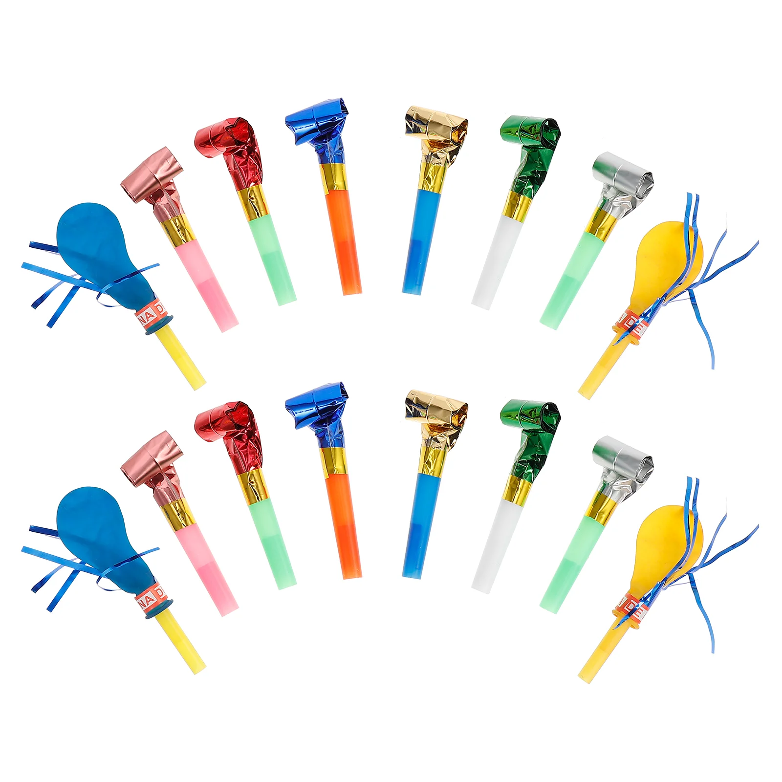

Party Whistles Whistle Blowouts Toys Horns Noisemakers Birthday Cheering Favors Blow