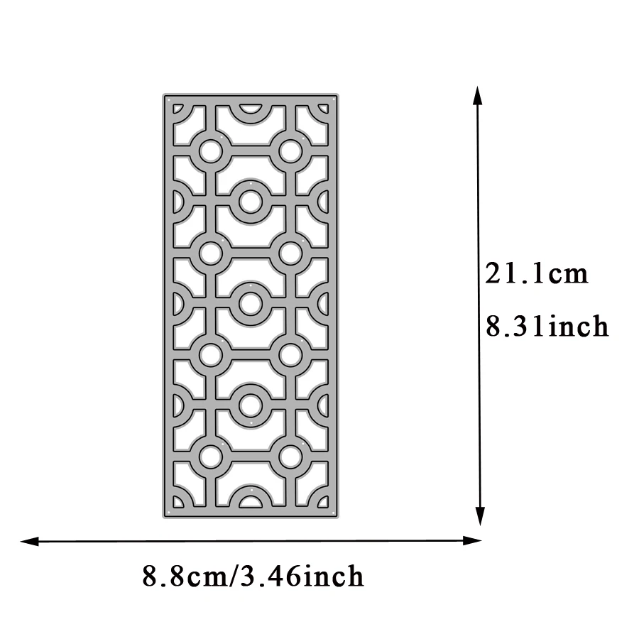 2024 металлические штампы AliliArts круглые квадратные тонкие сделай сам скрапбукинг