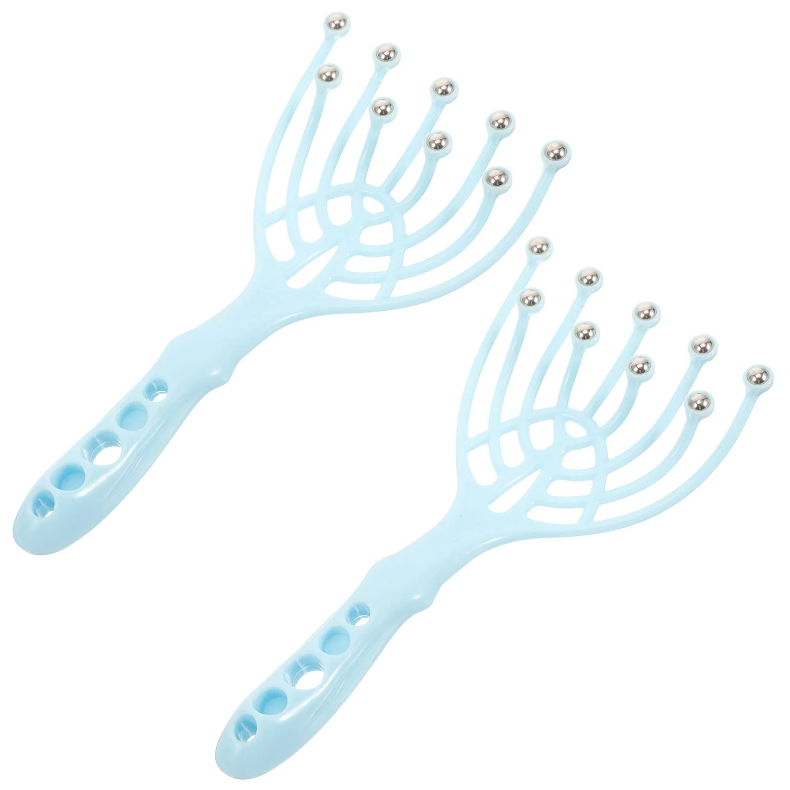 

2 Pcs Massage Tools Scalp Claw Massager Wide Tooth Head Hair Scratcher Handheld