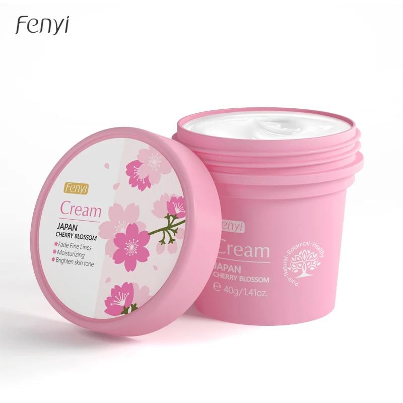 

FENYI Japan Cherry Blossoms Face Cream Hydrate Moisturizing Skin Enhance Skin Radiance Sakura Cream Face Care 40g