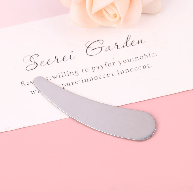 1 шт. металлическая косметическая ложка шпатели палочка для макияжа совок маски