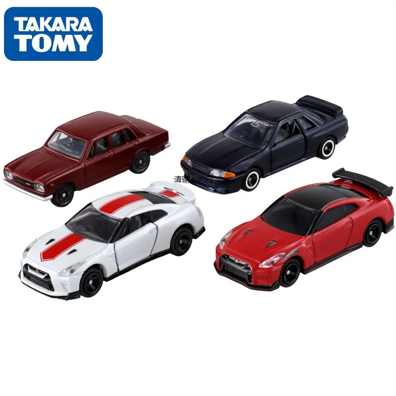 

Takara Tomy Tomica Nissan GT-R 50th Anniversary BNR32/R35/PGC10/NISMO 4pcs Set Metal Vehicle Sports Car