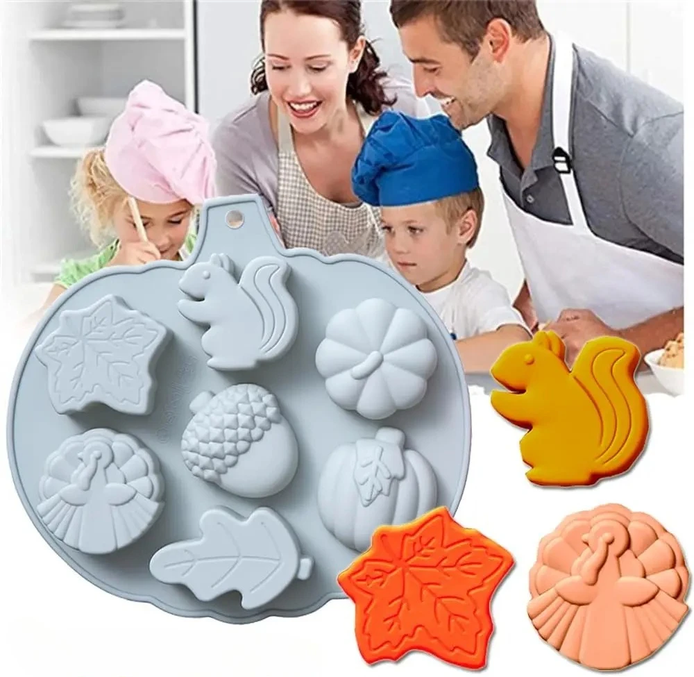 

VERIDIAN Силиконовые формы для шоколада Thanksgiving
