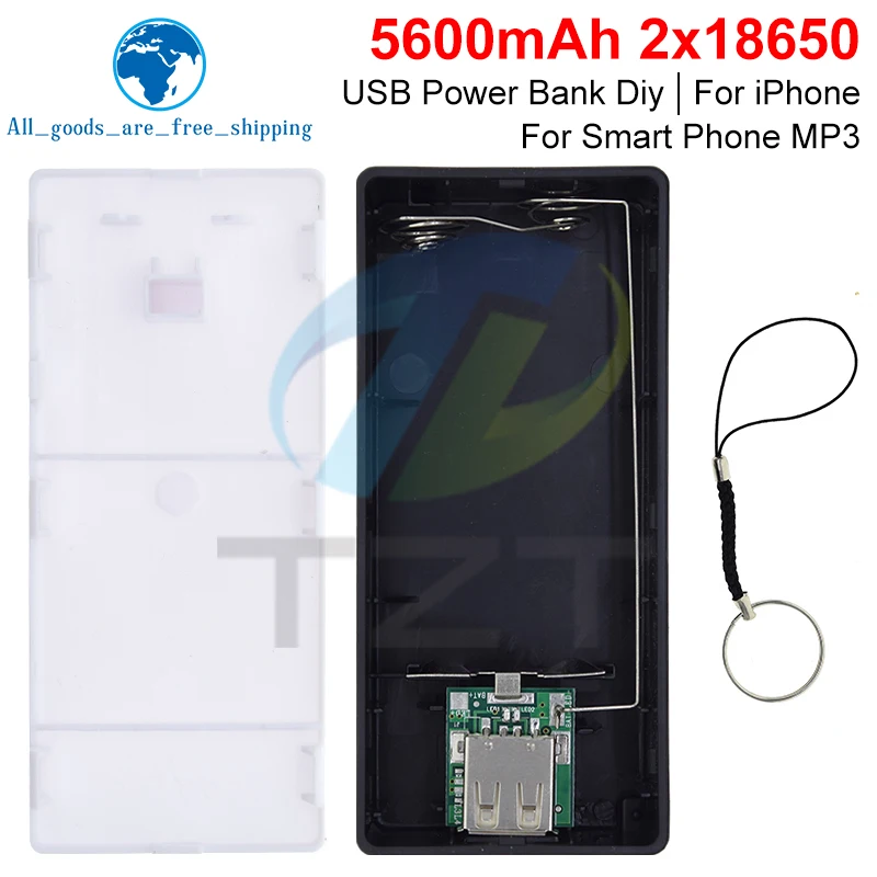Фото 1/3 шт. 2X 18650 USB Power Bank чехол для зарядного устройства DIY коробка для iPhone для смартфона MP3 электронная мобильная зарядка QIY25 D3S №2