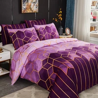 geometry euro double bed linen 2 people bedding set luxury duvet cover set twin queen king nordic quilt cover and pillowcase