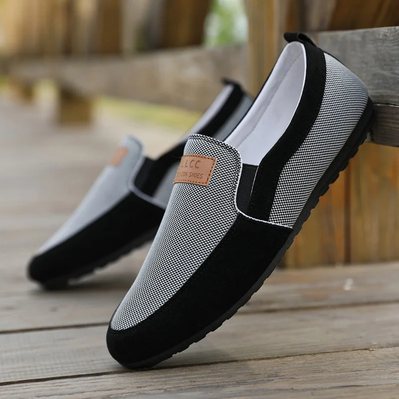 

Men Loafers Shoes Comfortable Driving Boat Footwear Man Canvas Moccasins Men's Shoes Comfy Men's Shoes Zapatillas Hombre