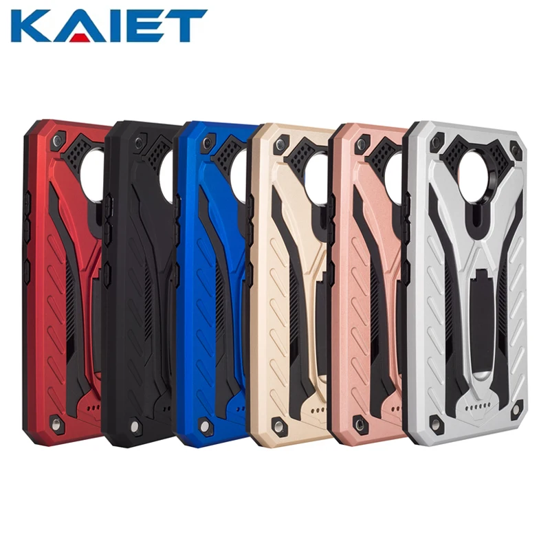 kaiet stand phone case for motorola g4 g5 g6 g7 plus play power anti fall kickstand protective cover for moto e4 c plus e5 play free global shipping