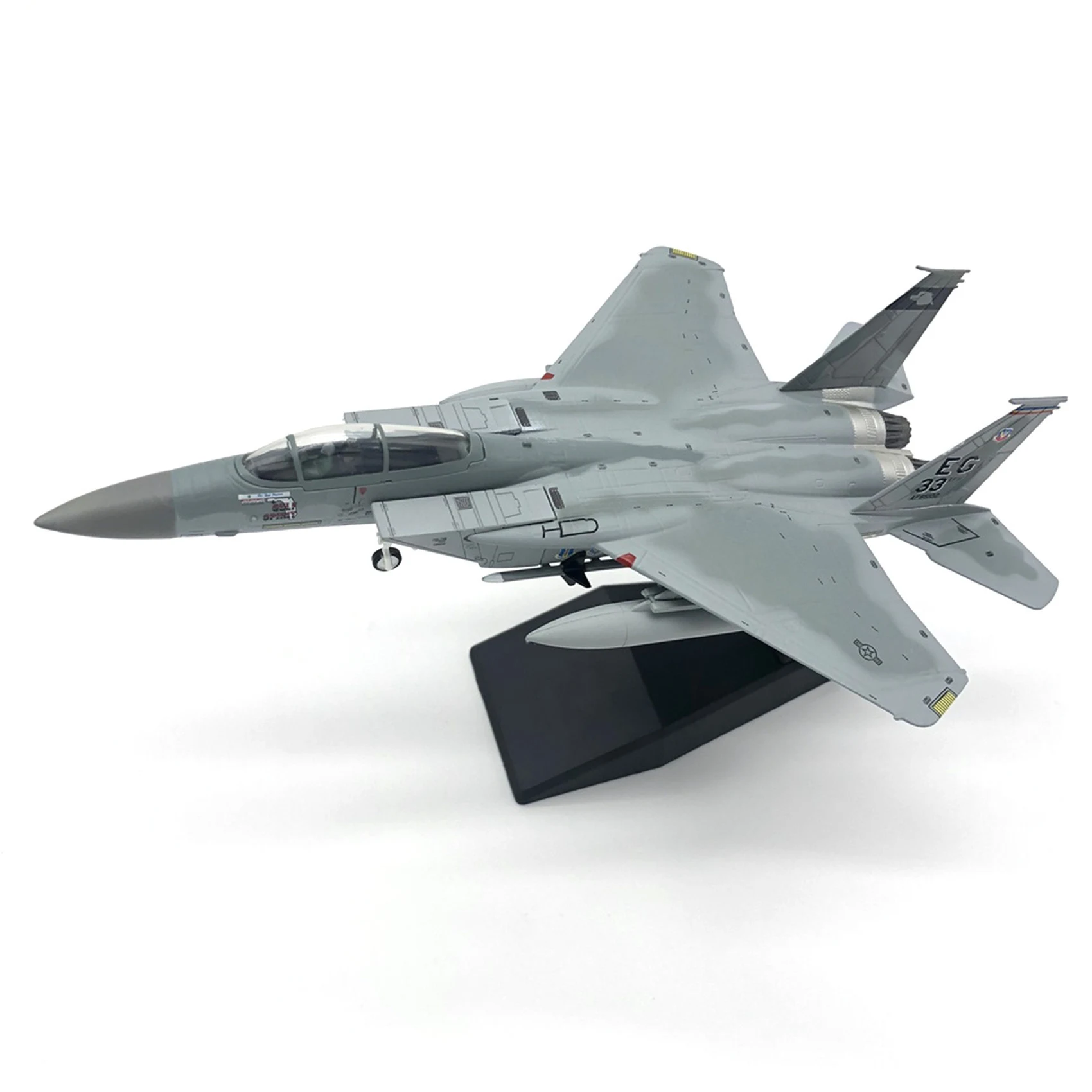 Литые самолеты масштаб 1/100 F15 Eagle Американский флот модель самолета для коллекции