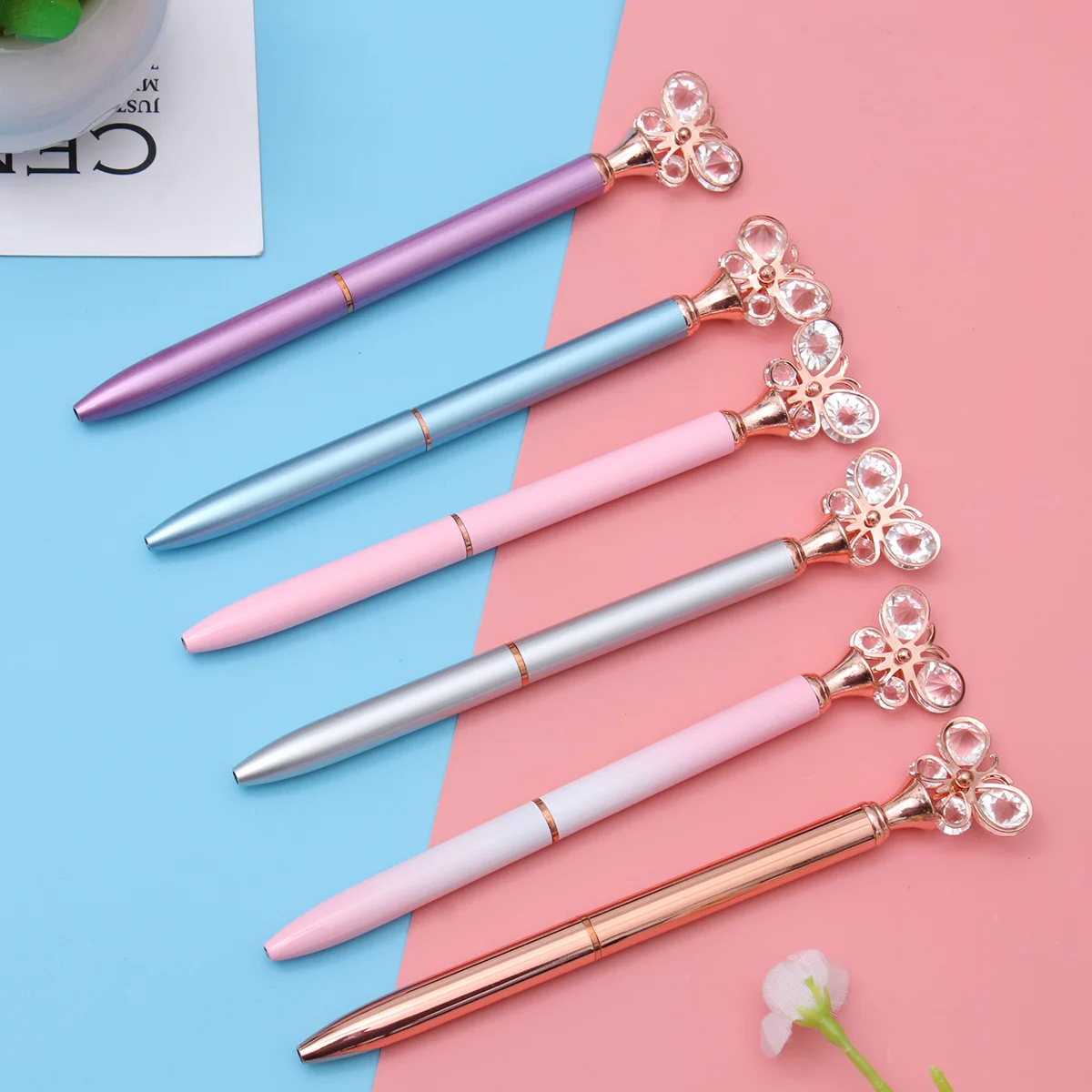 

6 шт. ручка, креативные ручки, Практичная ручка, красивая Шариковая ручка для офиса, студента, школы