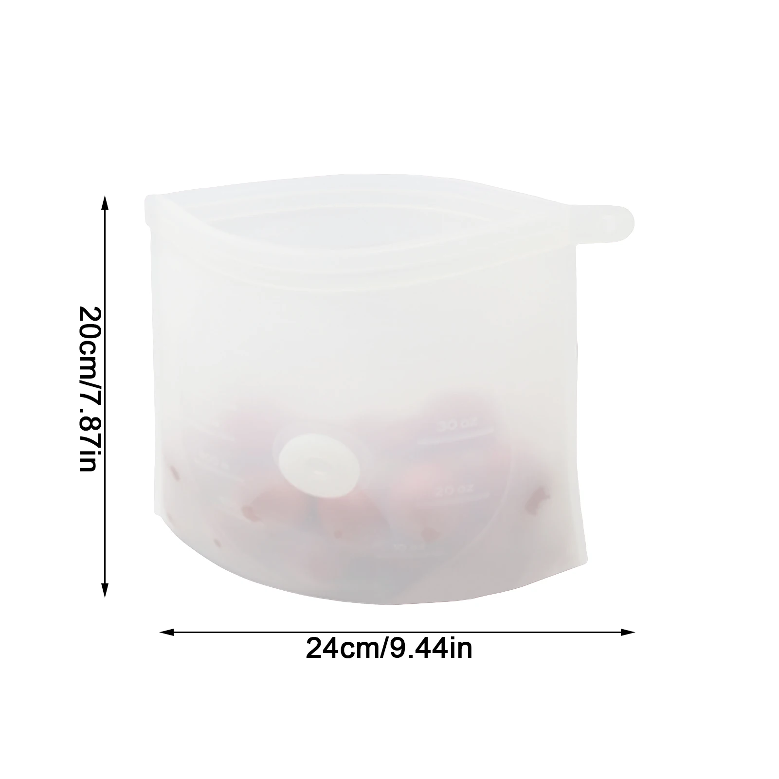 1 шт. силиконовый пакет для хранения овощей и мяса |