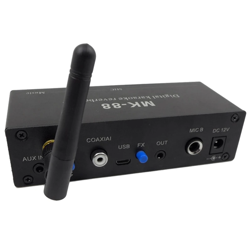 MK-88 6 5 мм микрофон с эффектом реверберации Bluetooth коаксиальный декодер