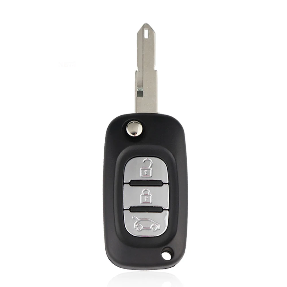 

Корпус дистанционного ключа для Renault Clio 3 Kangoo Master Modus Twingo Fluence Megane 2 Duster Symbol Captur Kadjar VA2 NE73 Uncut Blade