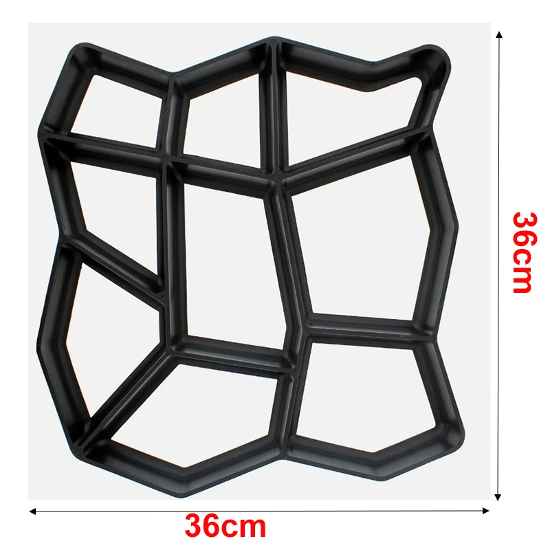 

Форма для тротуарной плитки черная