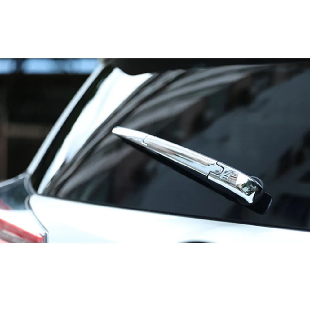 For Mazda CX-3 CX3 2017 2018 2019 2020 2021 Cover Body Trim ABS Chrome Rear Glass Wiper Nozzle Tail Window Frame Molding Parts | Автомобили