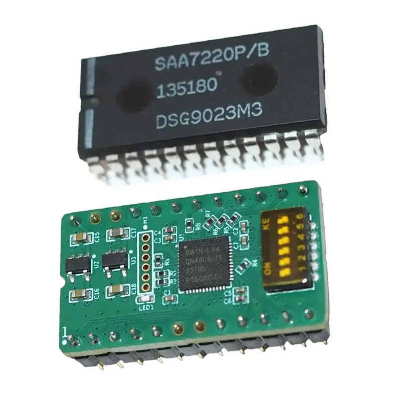 Фото Модуль Techverse-FPGA SAA7220 для замены цифрового фильтра DF7220 DF7220S1 с поддержкой NOS/4X/8X и преобразования вверх (Up-Conversion) 192K/384K №2