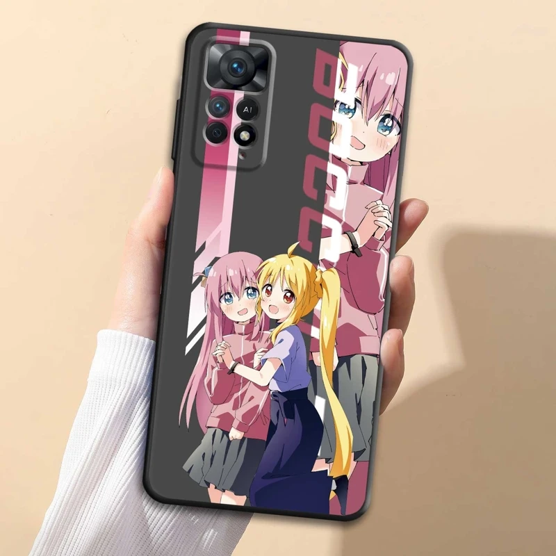 

BOCCHI THE ROCK! Anime Japan For Xiaomi Redmi Note 9S 8 9 10 11 12 4G 5G Pro NOTE11 10S 10Pro 11T 8T 11s NOTE12 Case