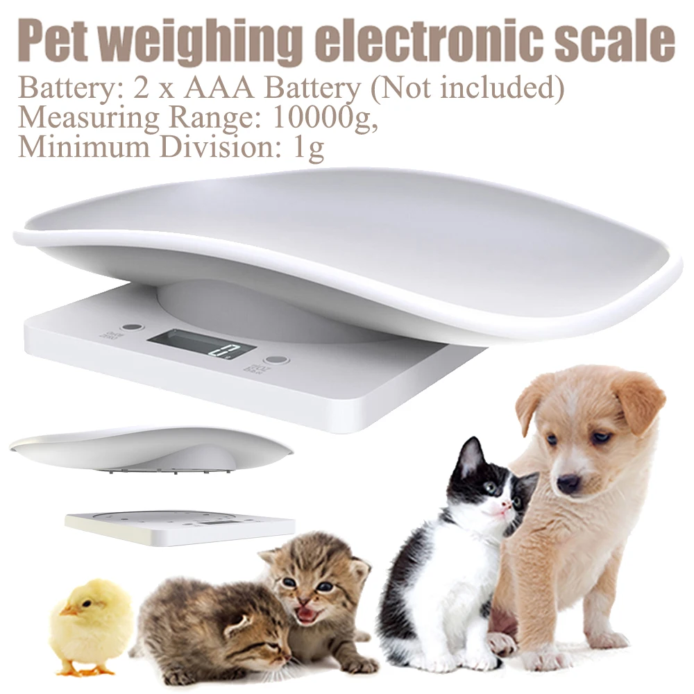 

Tools Gram High Dogs Digital Weighing Scale Baby Electronic Balance Cats Precision Pet Scale Animal Weight Puppy Scale For
