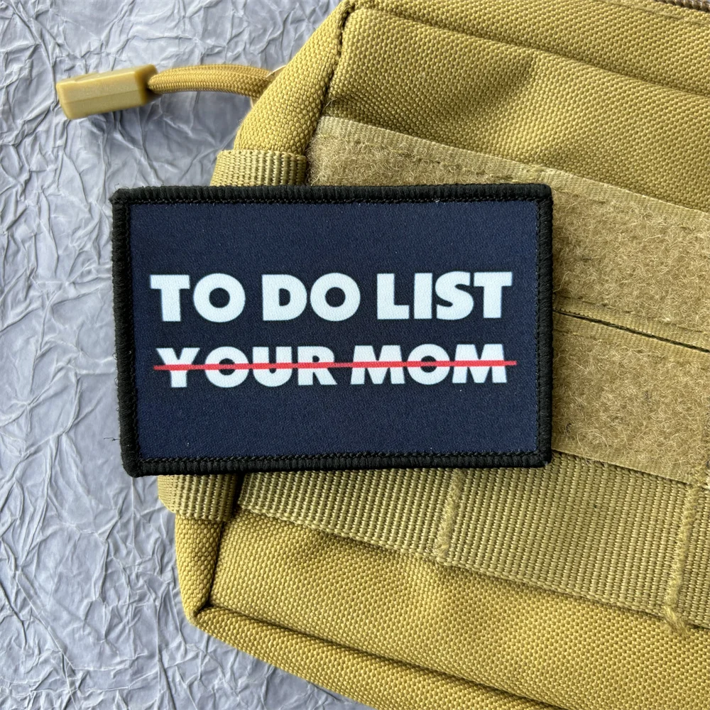 Нашивки для одежды с принтом вашей мамы тактическое оборудование военные