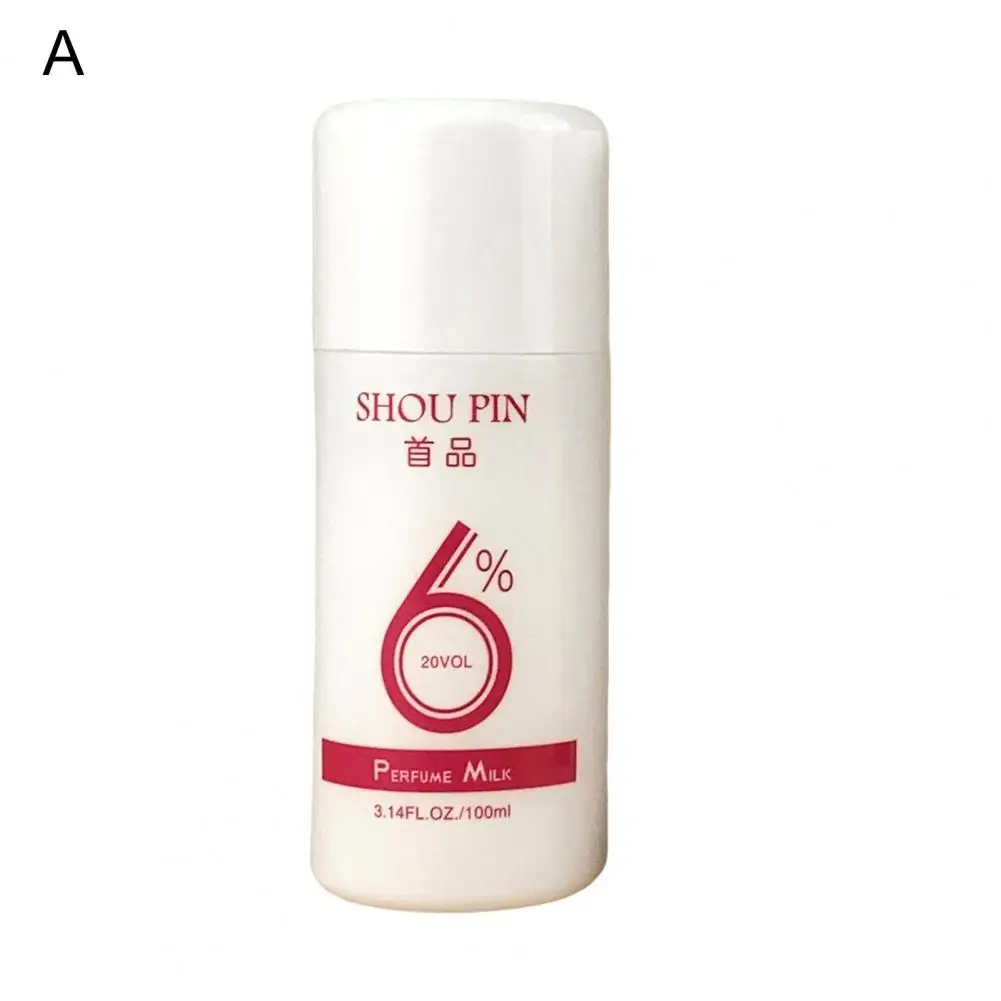 No Odor Bleaching Hair Coloring Double Oxygen Milk Developer   Dioxygen Cream  For Home