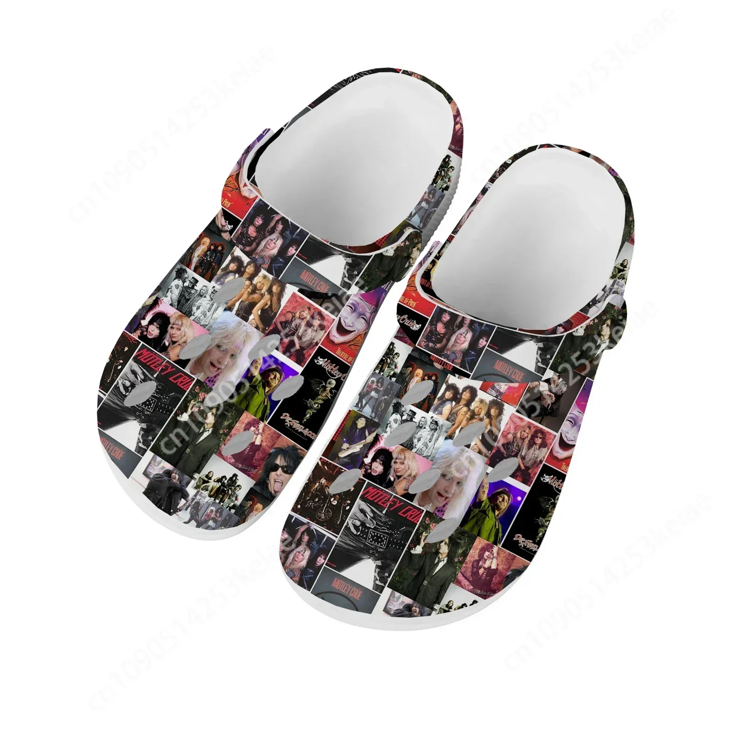 Металлические винтажные домашние сабо 80S мужские и женские молодежные сандалии