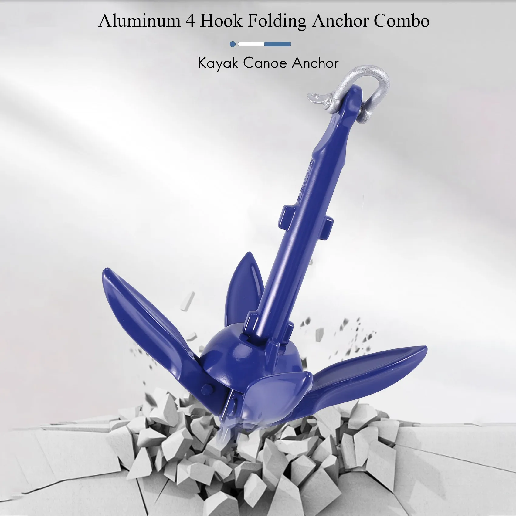 Гребные лодки с 4 зубцами складной якорь маленький для набор морских канатов