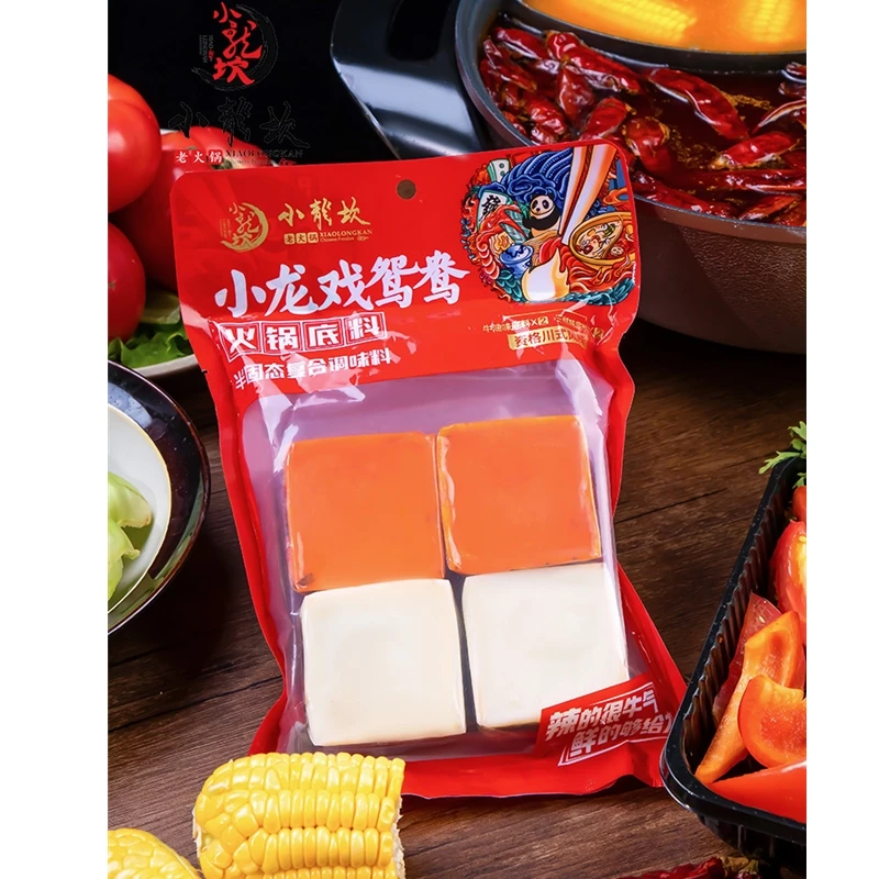 

xiao long kan Spicy Hot pot base classic Sichuan hot pot seasoning, barbecue chili powder,BBQ skewers dipping sauce